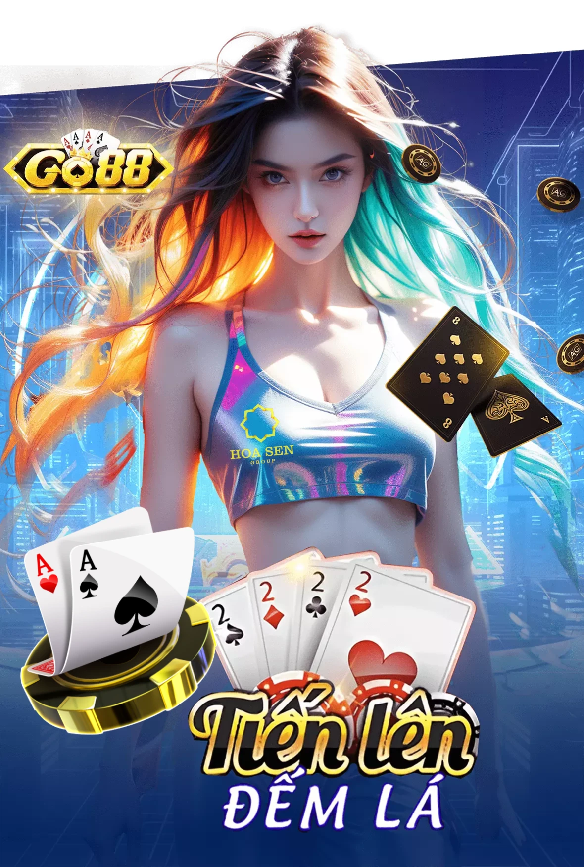 game bài tiến lên đếm lá tại go88 vip