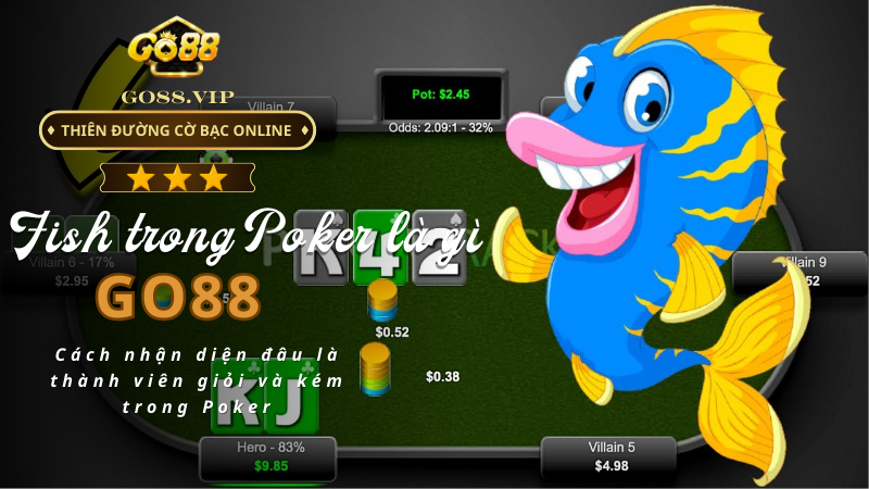 Cách nhận diện đâu là thành viên giỏi và kém trong Poker