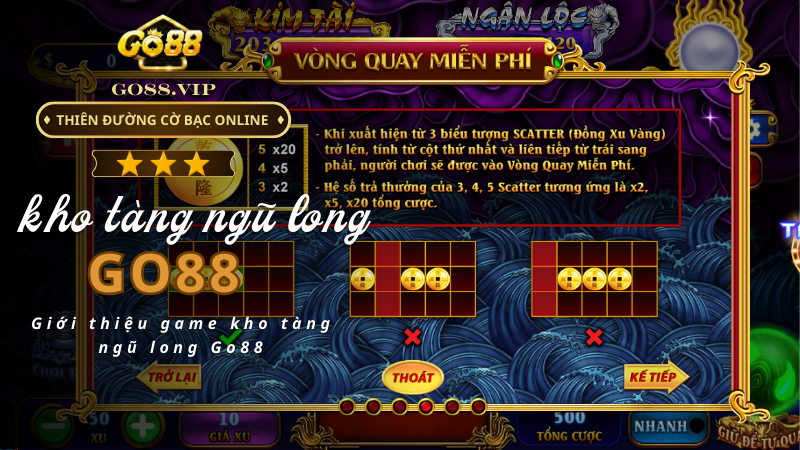 Giới thiệu game kho tàng ngũ long Go88